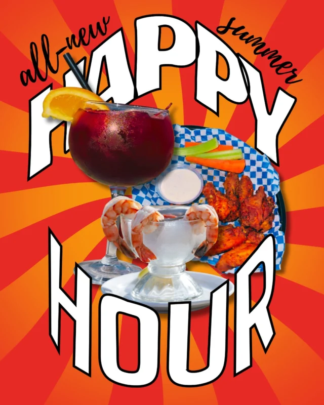 Tomorrow, happy hour gets an upgrade. 🍹

All-new Summer Happy Hour at San Tan Flat: food, drinks, and great prices every day from 2-6PM. Bar and outside seating only, available for a limited time. Swipe to see what's on the menu. 👉

Dine in promotion only.